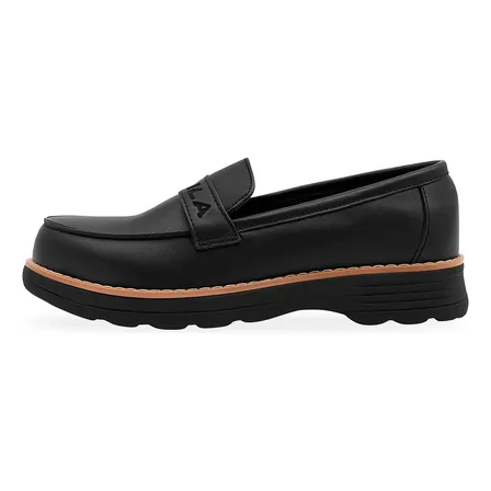 Mocasin Guala Solis Mujer Negro 35 Ar