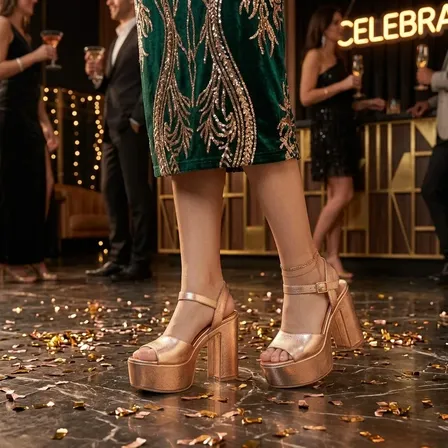 Sandalias Mujer Zapatos Plataforma Fiesta Moda 2023 Art 790