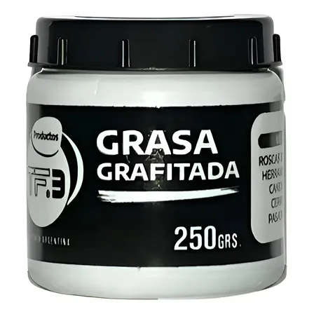 Grasa Negra Grafitada X 250 Gr Tf3 Lubricante Premium