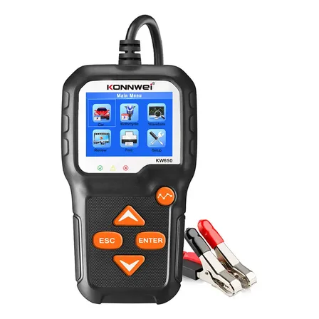 Tester De Baterías Konnwei Probador 6v 12v Pantalla Color