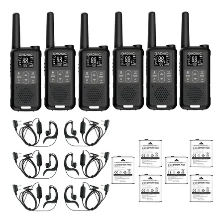 Handy Gadnic Kit X6 22ch Usb-c Meteorología Bidireccional Negro