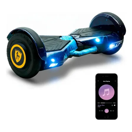 Patineta Eléctrica Gadnic Hoverboard Scooter Bth Carga Máxima 100 kg Ruedas 8" Velocidad 12 km/h Color Azul