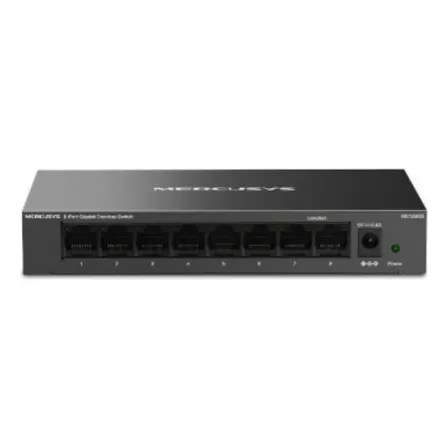 Switch Red Mercusys 8 Puertos Gigabit Ms108gs V1 10/100/1000