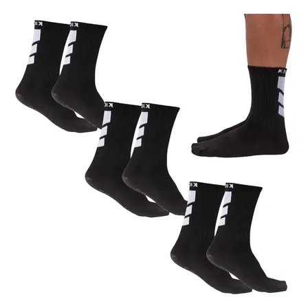 Pack X3 Medias Antideslizantes Futbol 3/4 Kick Off Tifox®