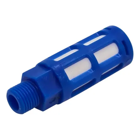 Acople Silenciador Neumatico Plastico Rosca 1/4