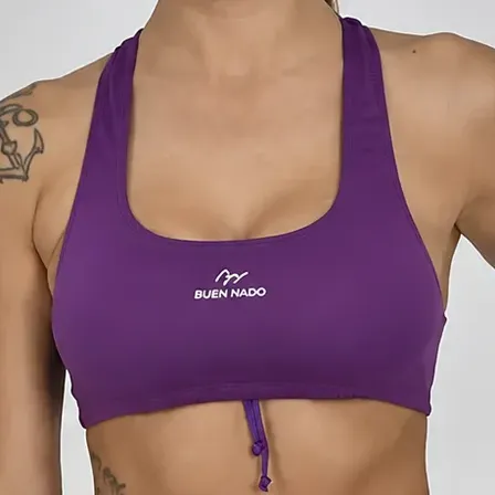 Malla Top Vedetina Mujer Uva Natacion Buen Nado 317 3160