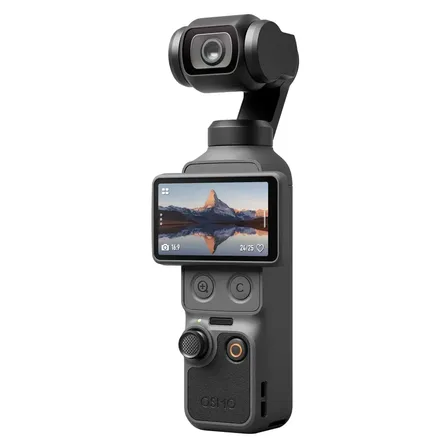 Cámara Osmo Pocket 4 DJI Combo Estándar, Cámara para Videovlogs de Bolsillo, 1" CMOS y 4K/240 fps, Estabilización de 3 Ejes, Zoom 2x, Almacenamiento Interno 107 GB