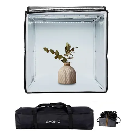Caja De Luz Para Fotografía Profesional Portátil Gadnic lightbox 50 x 50 Bolso