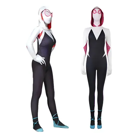 Disfraz De Gwen Stacy Spider-man Para Cosplay Mujer