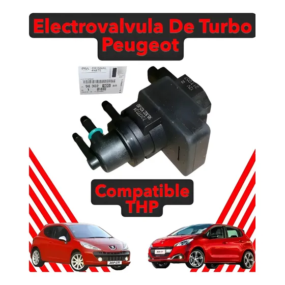 Electrovalvula De Turbo Peugeot 208 308 408 1.6 Thp Original