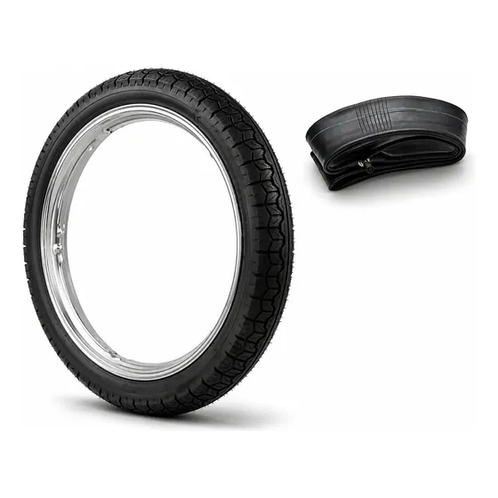 Cubierta Delantera 2.75-18 + Camara Suzuki Ax 100 M Coyote