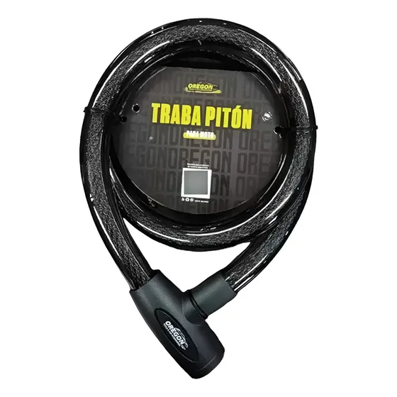Linga Moto Cadena Traba Piton Bici 25 Mm 120 Cm Universal