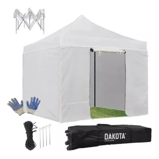 Gazebo Plegable 3 X 3  Autoarmable Mas Guante Moteado