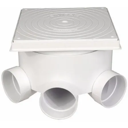 Cámara Inspección Kit Pvc Cloacal Pluvial 40x40 Ovcam