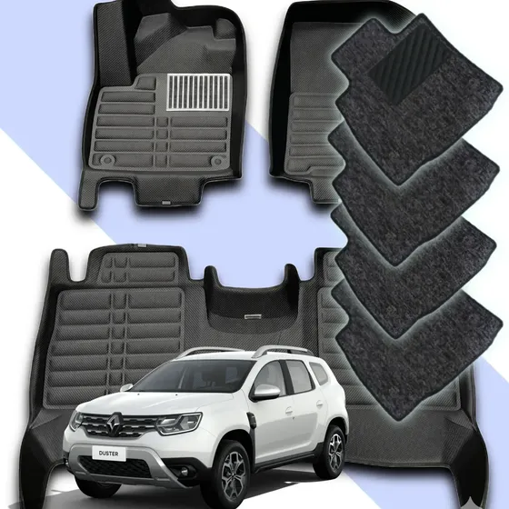 Cubre Alfombras Termoformada Renault Duster 2023+ 4 Over Mat