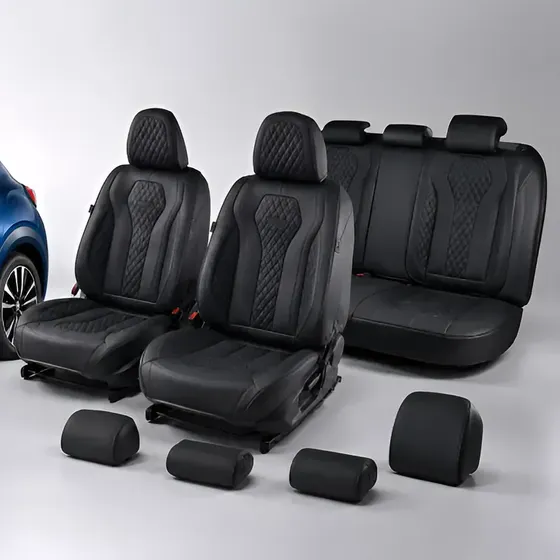 Fundas Peugeot 208 Luxury Cuero Premium Airbag J/completo