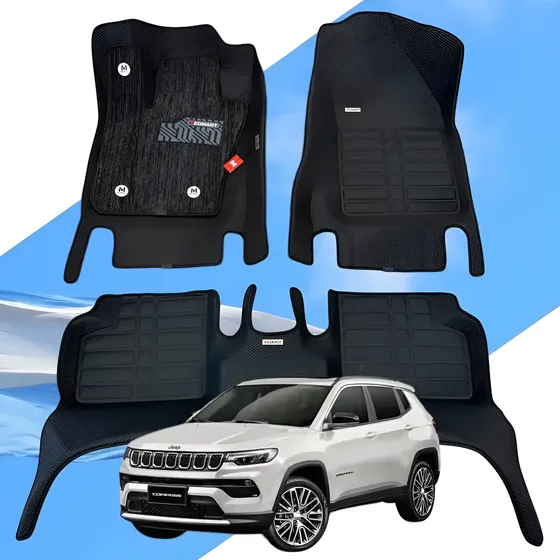 Cubre Alfombras Megmart Jeep Compass Alta Calidad