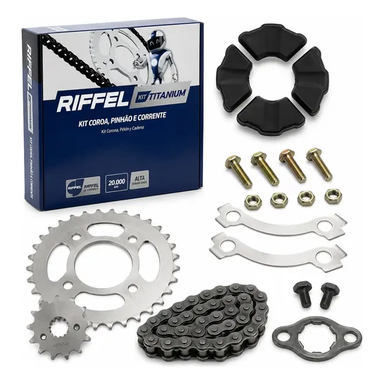 Kit Transmision Riffel Completa Gilera Smash 110 M Coyote