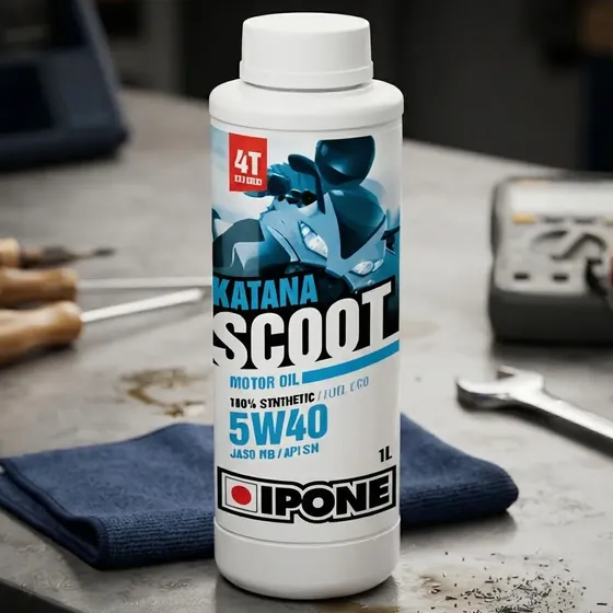 2x1 Aceite Sintético Scooters Ipone Katana Scoot 4t 5w40