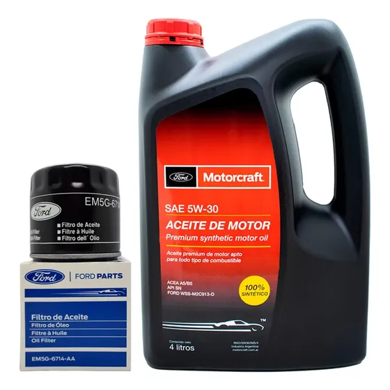 Kit Aceite Motorcraft 5w30 Sintético + Filtro Aceite Ford Ka