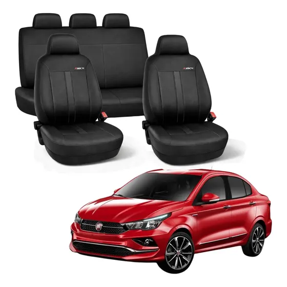 Funda Cubre Tapizado De Cuero Automotor Para Fiat Cronos Mkr