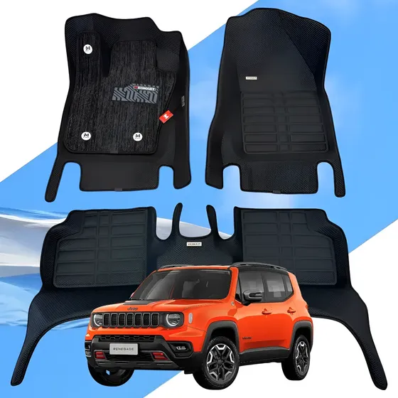 Cubre Alfombras Megmart Jeep Renegade Alta Calidad