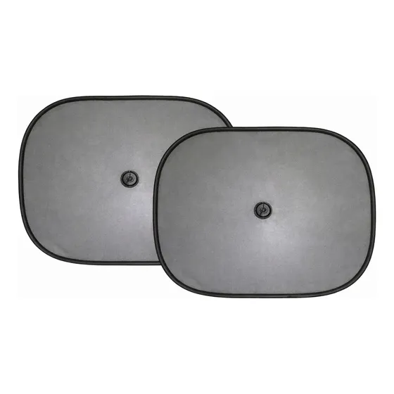 Set X2 Cortinas Parasol Auto Camioneta 44x36cm Ventosas