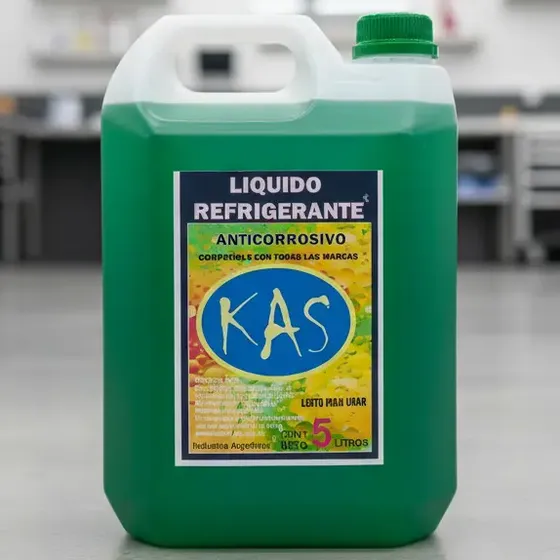 Liquido Refrigerante Anticorrosivo Verde 5 L