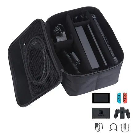Estuche De Transporte Para Nintendo Switch Negro