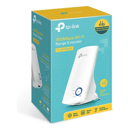 Repetidor extensor de red wifi 4 TP-Link WA850RE v2 blanco