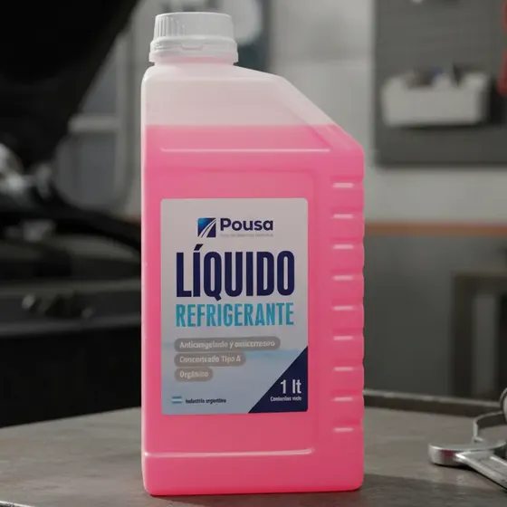 Liquido Refrigerante Rosa Pousa X 1lt. Concentrado