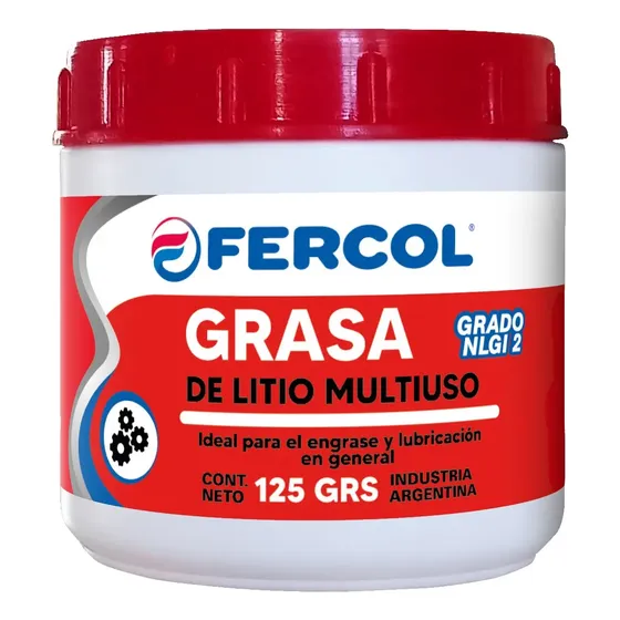 Grasa De Litio Lubricante Multiuso X 125 Gr