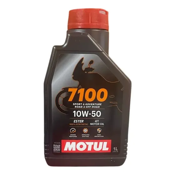 Motul 7100 10w50 1l Aceite Motor Moto 4t Sintetico
