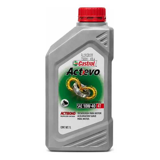 Aceite Castrol Actevo 10w40 4t Semisintetico Motos Coyote