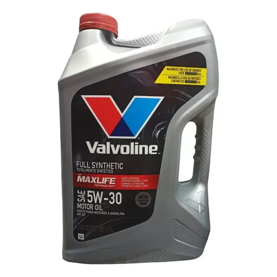 Aceite Valvoline High Mileage 5w30 Sintetico X 4.73 Lts