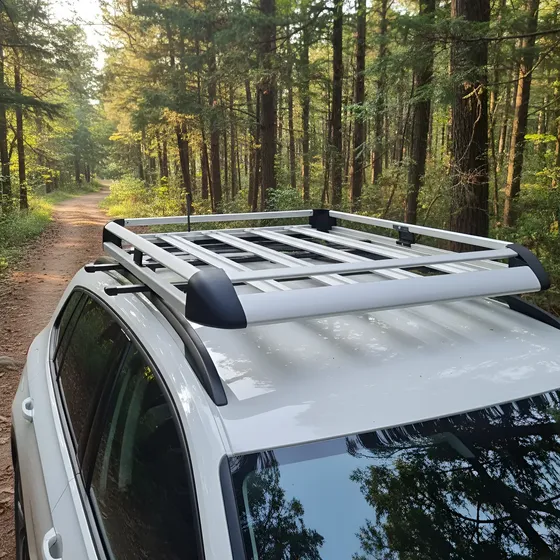 Parrilla Portaequipaje De Aluminio Para Vw Tiguan/t-cross