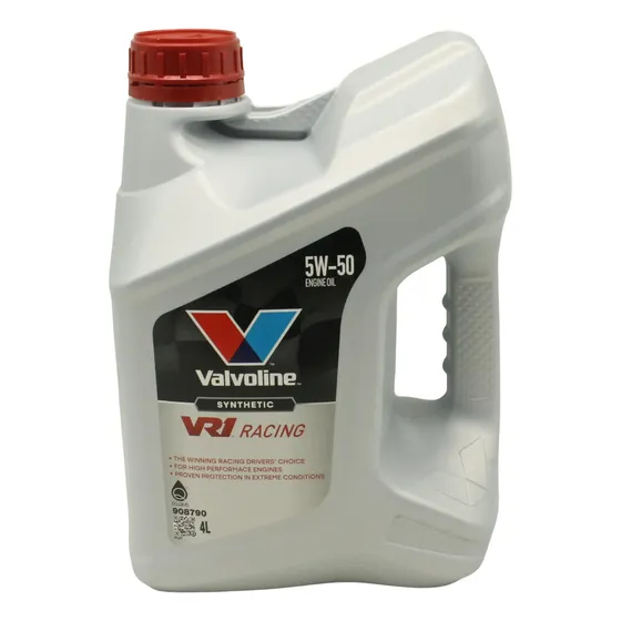 Aceite Sintetico Racing Synthetic Oil 05w-50 4l Valvoline