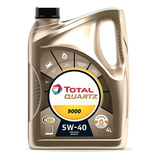 Aceite Total Quartz 9000 5w-40 4l Bidón X1 C