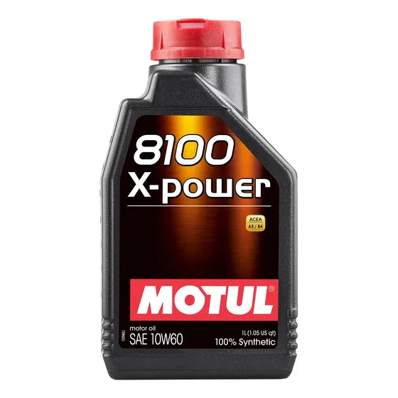 Aceite 10w60 Motul 8100 X Power Sintetico 1 Litro