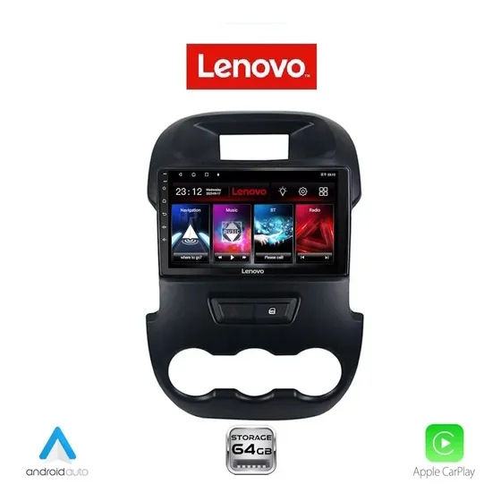 Multimedia Lenovo Android 15 Ford Ranger 2012-2020 4+64
