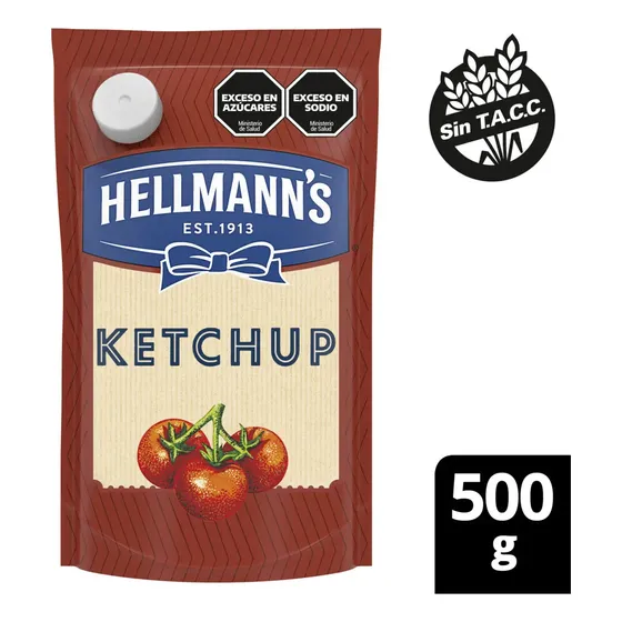 Ketchup Hellmann's Regular Doypack 500 g