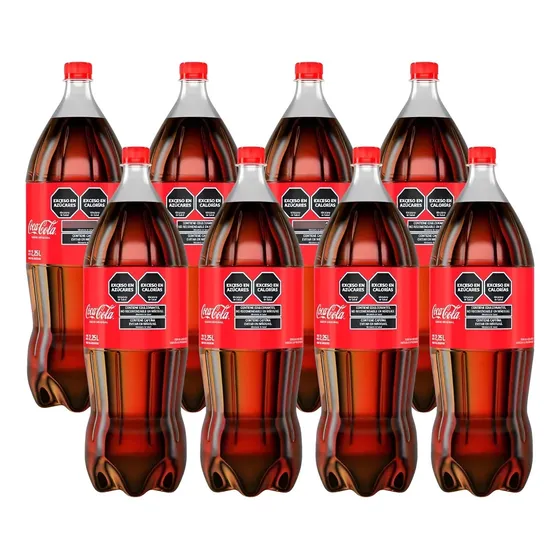 Coca Cola Botella 2,25l Original Pack X8