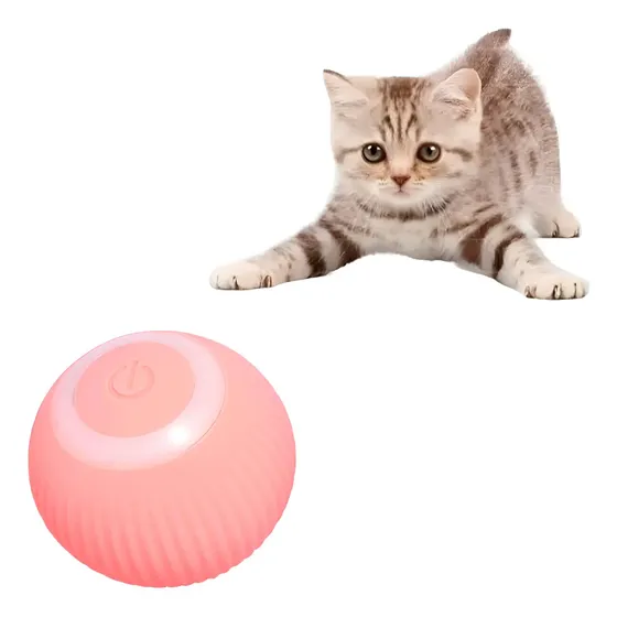 Juguete Pelota Inteligente Gatos Perros Con Usb Interactivo