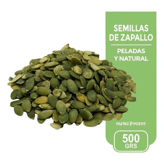 Semillas De Zapallo Peladas Natural X 500 Grs
