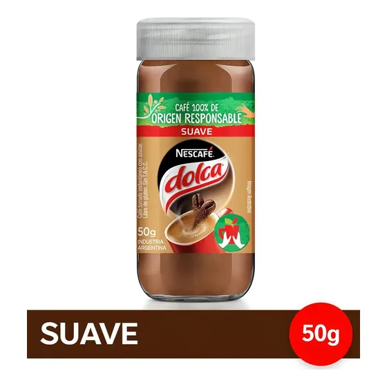 Cafe Nescafe Dolca Suave 50 Gr