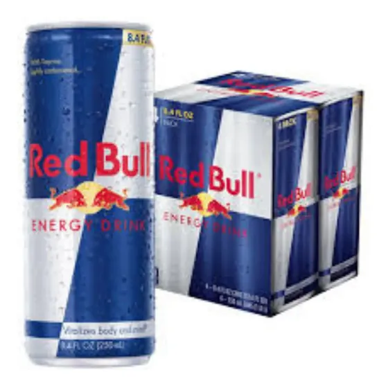 Red Bull Bebida Energizante 355ml Lata Pack X4 Unidades