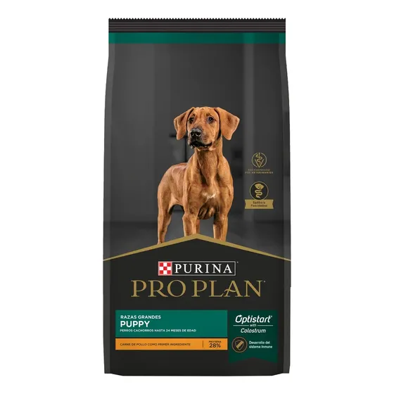 Alimento Pro Plan cachorro de raza grande sabor pollo