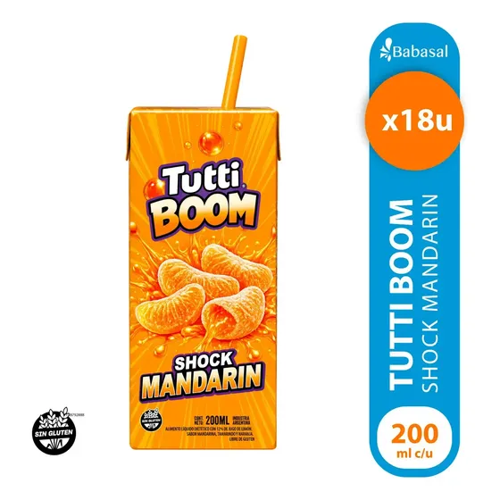 Jugo Tutti Mandarin X200ml X 18u