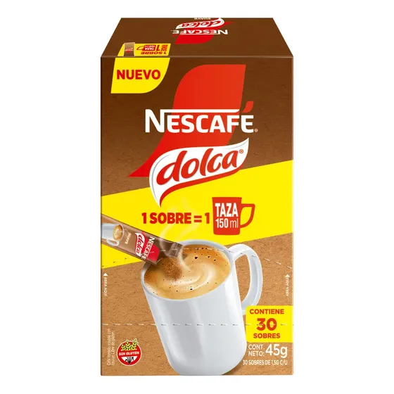Nescafé® Dolca Suave Sticks X45gr