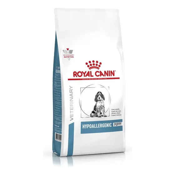Alimento Royal Canin Hypoallergenic Puppy para Perro Cachorro en Bolsa de 2 Kg